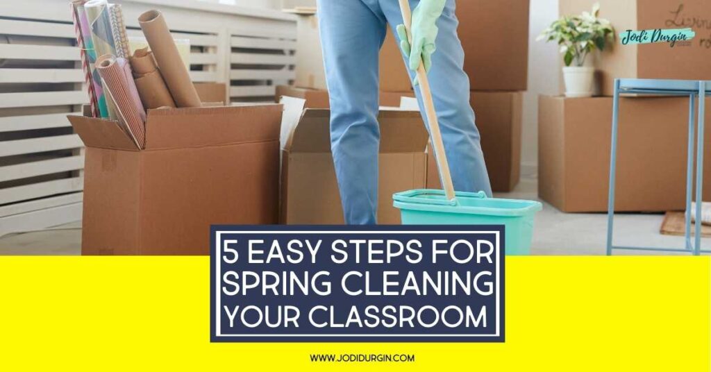 how to clean a classroom