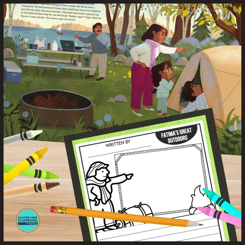 Fatima's Great Outdoors book and activity