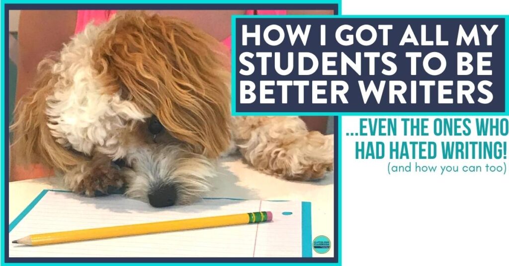 cute dog with his head down next to a paper and pencil