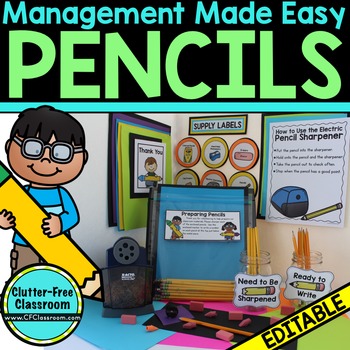managing classroom pencils resource
