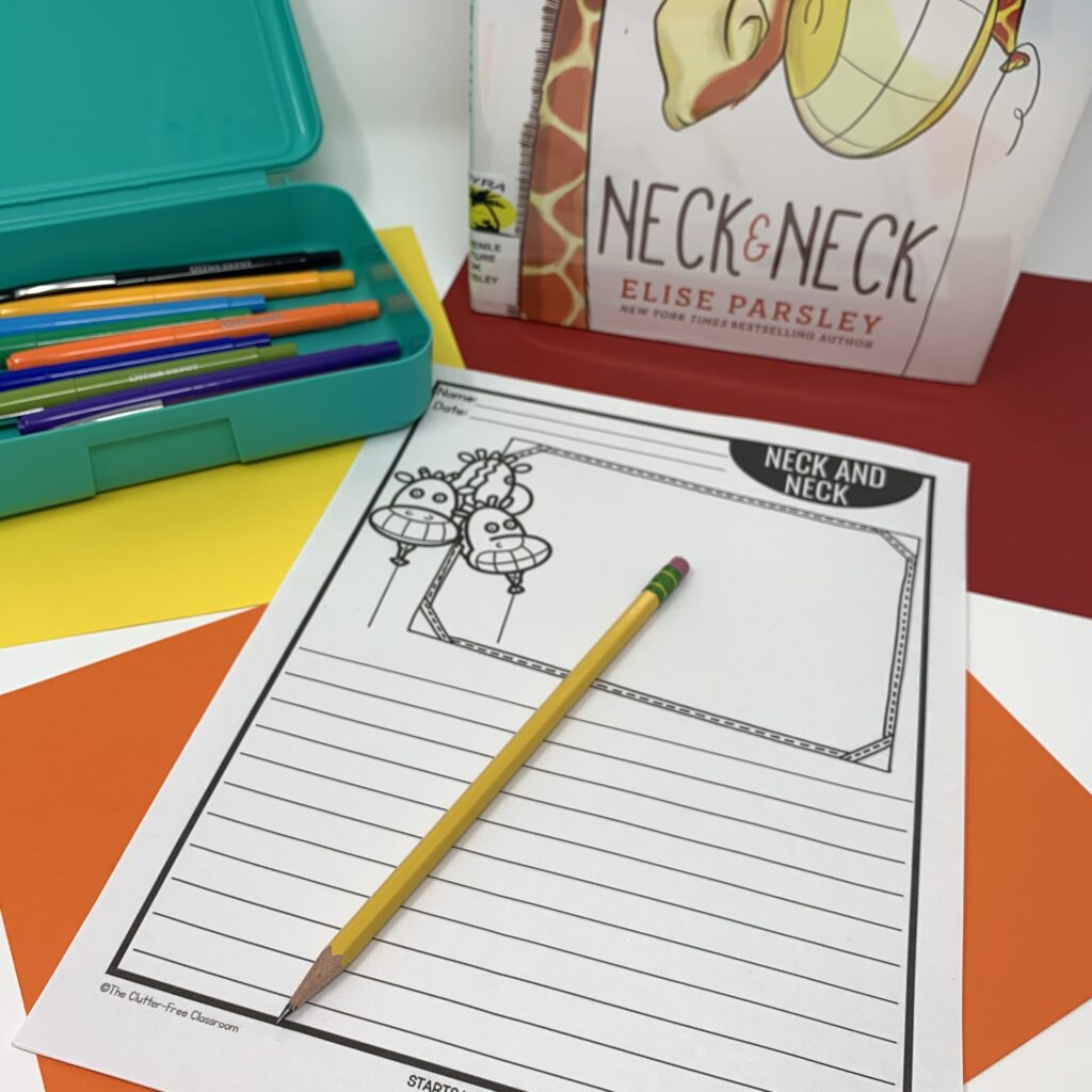 Neck and Neck book cover and activity