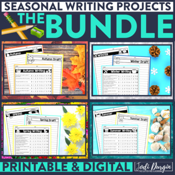 Pages from the Seasonal Writing Bundle