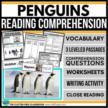 penguin reading comprehension activities