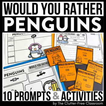 Penguin-themed would you rather questions