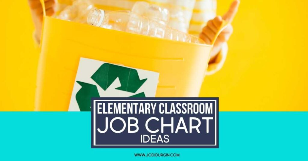classroom job chart