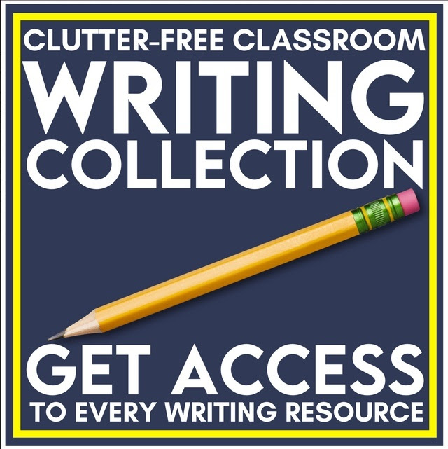 Clutter-Free Classroom writing collection