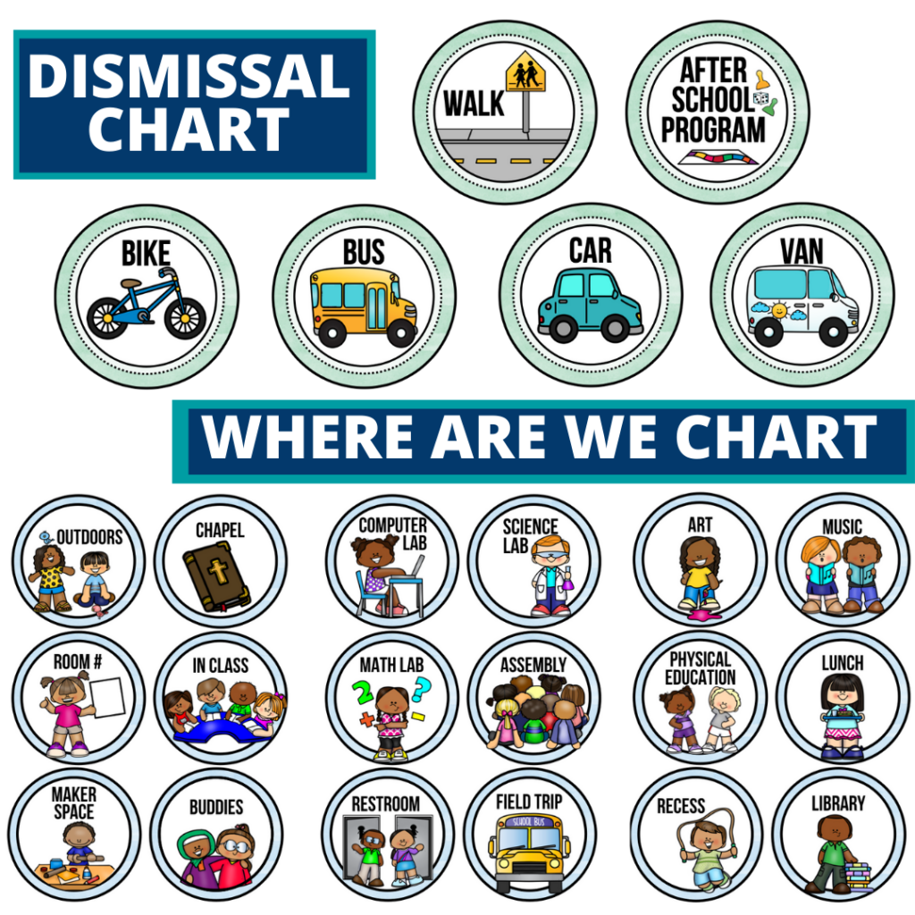 gnome theme editable dismissal chart for elementary classrooms with for better classroom