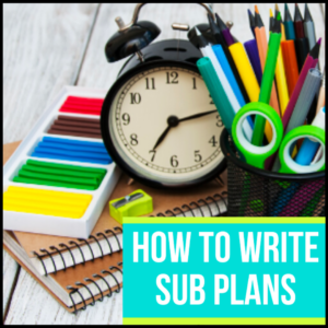 how to write sub plans