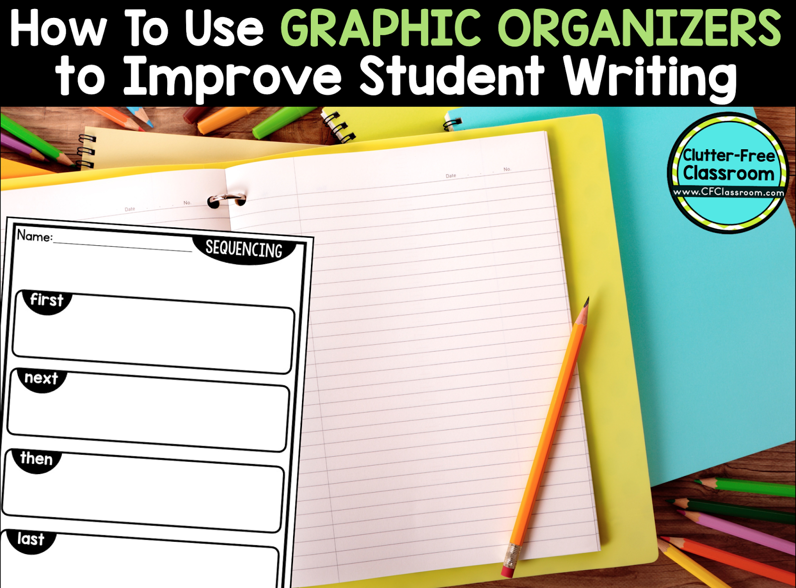 Would you like to improve your students' writing skills? Using graphic organizers for prewriting during the writing process will make it easier for students to organize their thinking and strengthen their writing abilities as well. This post explains how.