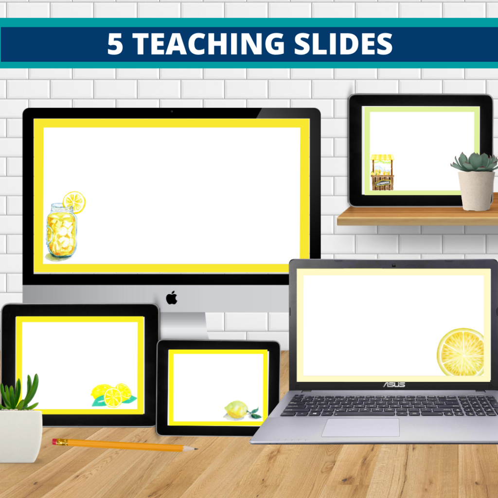 lemons classroom themed google classroom headers and google classroom banners