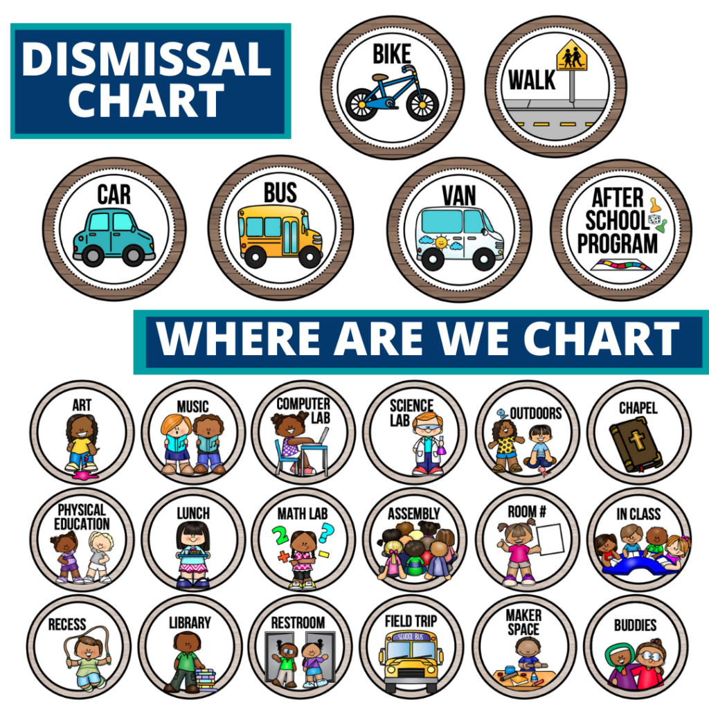mountains theme editable dismissal chart for elementary classrooms with for better classroom
